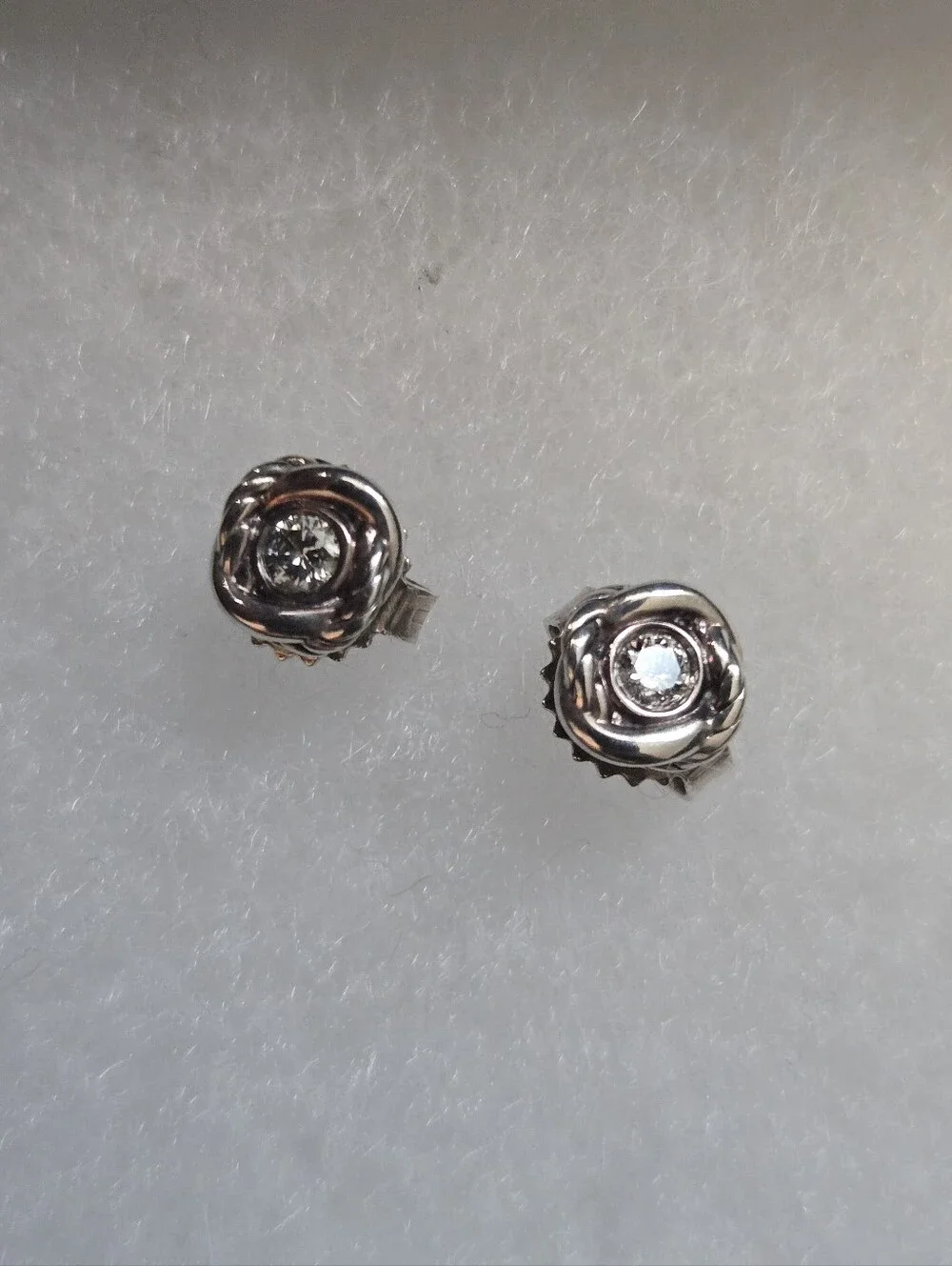 David Yurman Infinity Stud Earrings